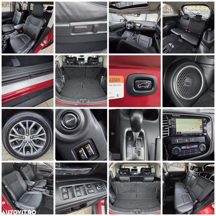 Mitsubishi Outlander~7 Locuri~4x4~Automat~Instyle~Full Extra~Visiniu Metalizat