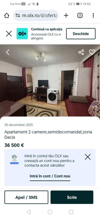 Apartament 2 camere