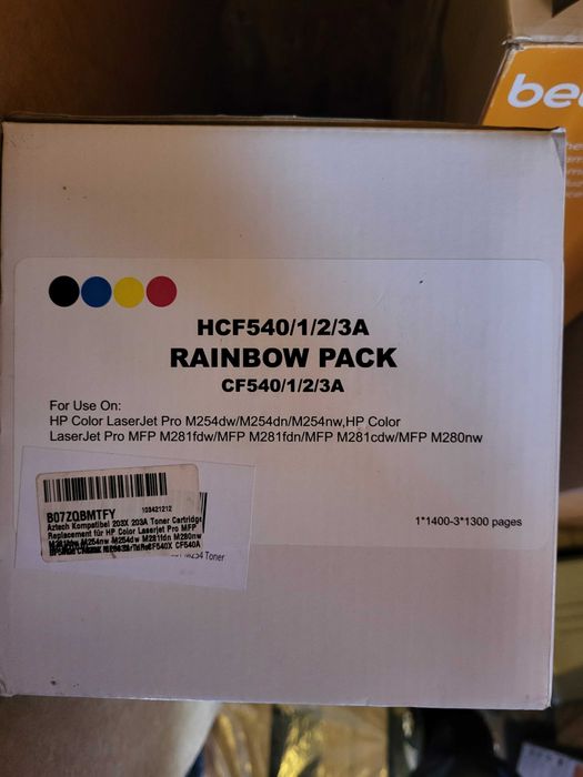 Laser Toner Cartridge RAINBOW PACK (NOU SIGILAT)