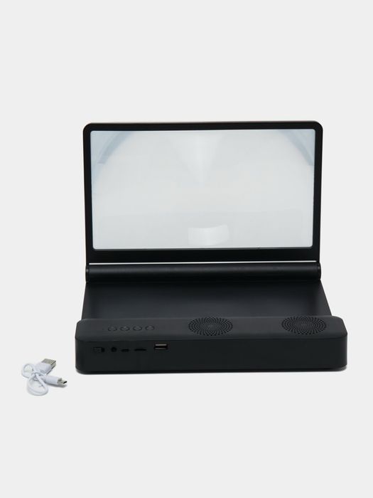 Экранный увеличительное стекло для лупы экрана динамика Bluetooth 4в1