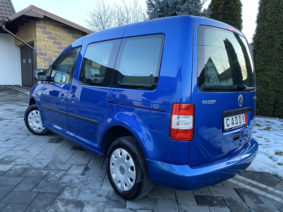 VW CADDY - 1,9-Tdi-105-Cp-fără -filtru-de-particule de Fabrică~ 7-Loc.