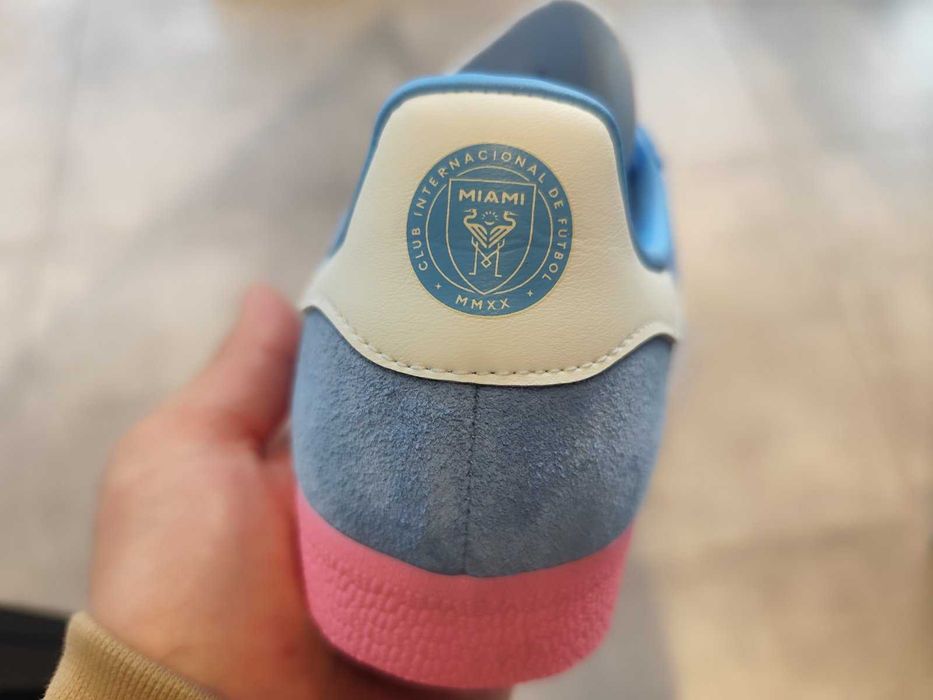 Мъжки маратонки ADIDAS GAZELLE INTER MIAMI C.I.F.  Оригинални Фен Клуб  EU36 - 48 2/3