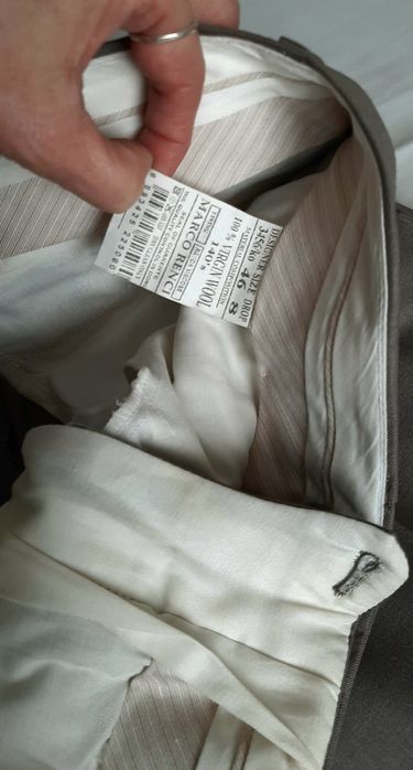 Costum elegant in 2  piese, impecabil, 100% lana, Marco Rinci Italia, 46