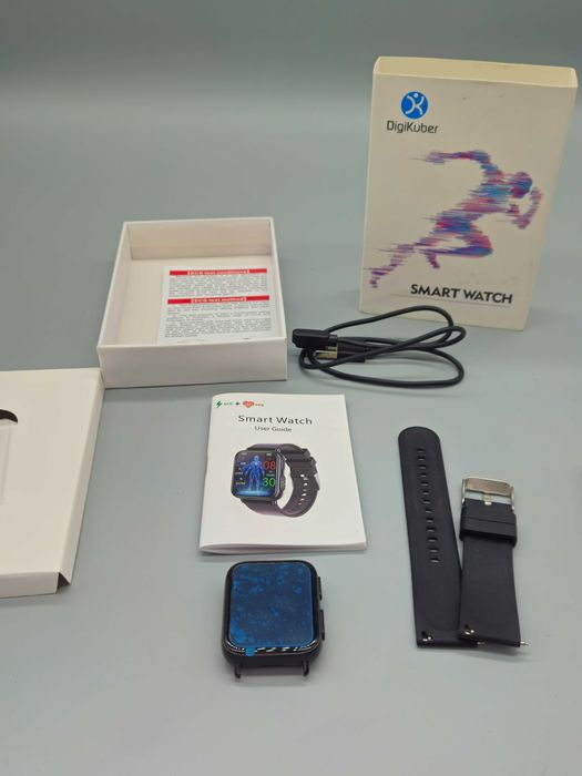 DigiKuber Smart Watch смарт часовник с ECG + PPG, IP68 (Android/iOS)