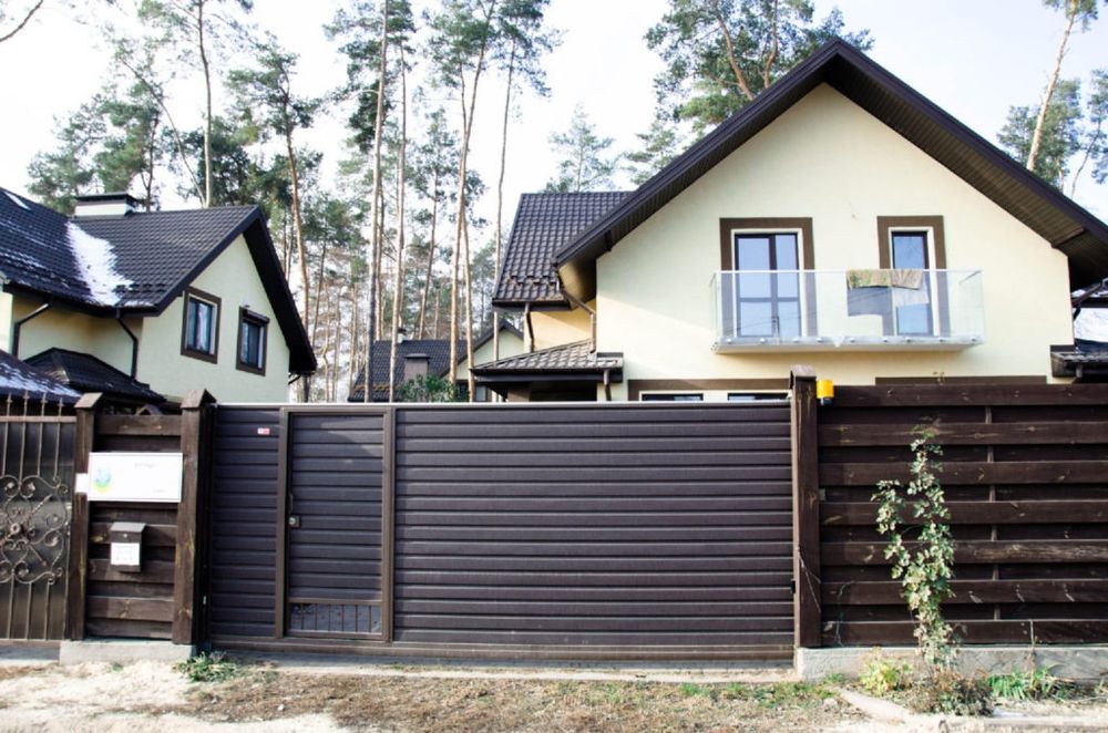 Автонавесы откатные ворота.