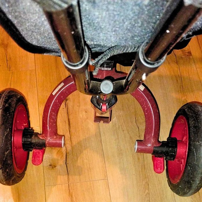 Детска Premium Триколка LORELLI  360° SPEEDY AIR YELLOW BLACK