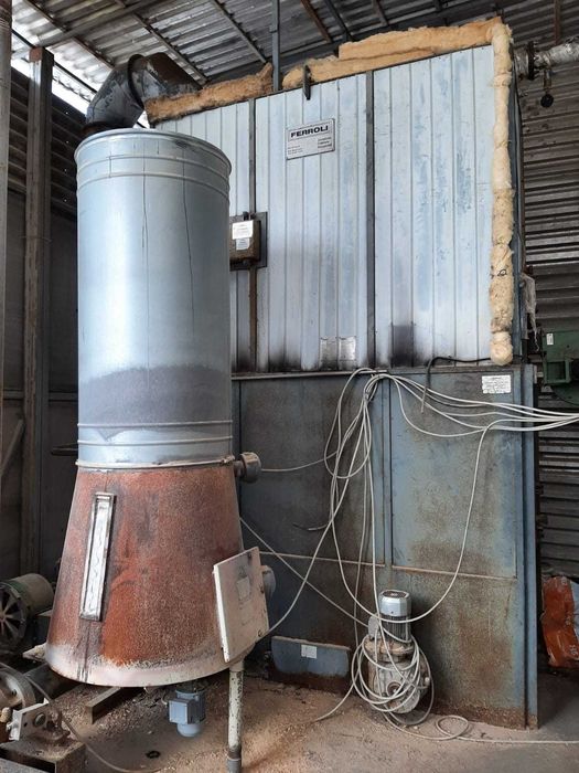 Centrala termica industriala Ferroli, alimentare cu rumegus sau lemne