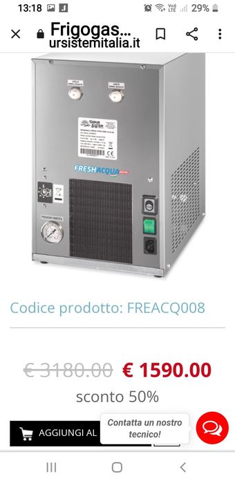 Depurtoare de apa cu frigider