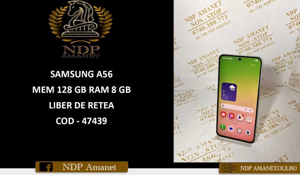 NDP Amanet Calea Mosilor 298  SAMSUNG A56 (47439)