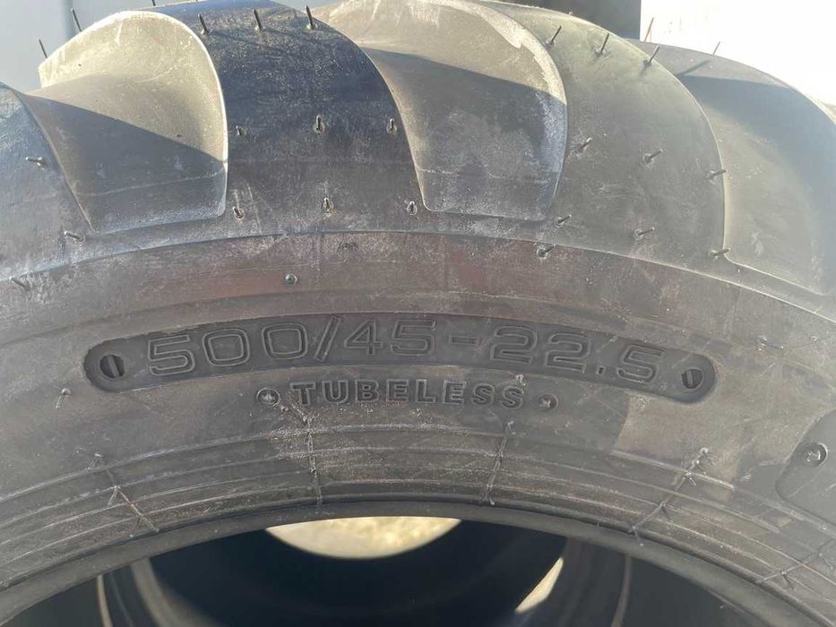 500/45-22.5 Anvelope noi agricole de remorca trailer Cauciucuri