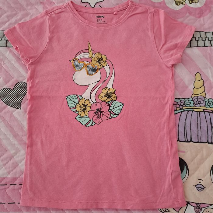 Обща цена 25 лв Детски блузки Мини Маус, Принцеси и клинчета 122 см.