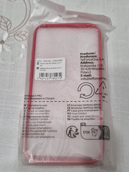 Husa silicon IPhone 16 noua (SIGILATA)