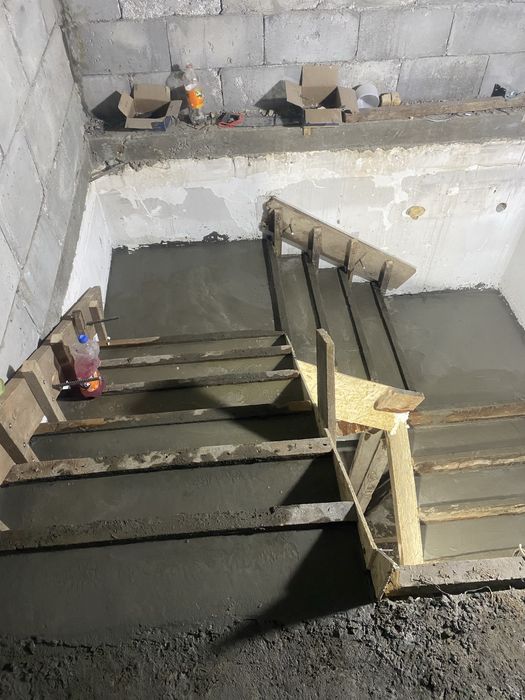 Опалубка для лестницы