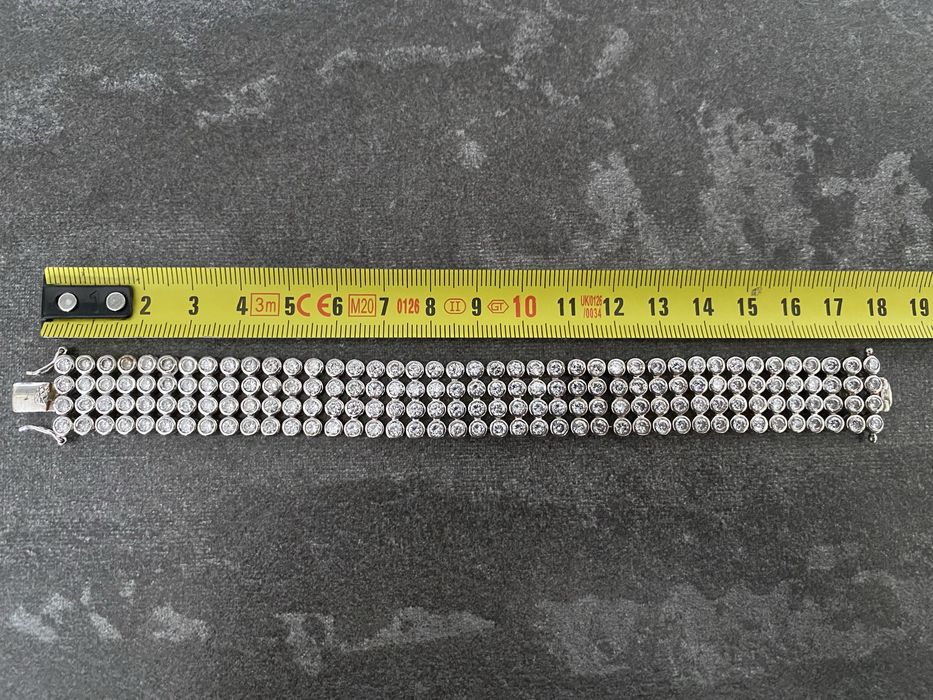 Сребърно колие гривна обеци Giulian