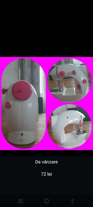 Masina de cusut mica