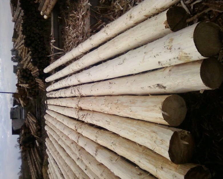 Опоры деревянные