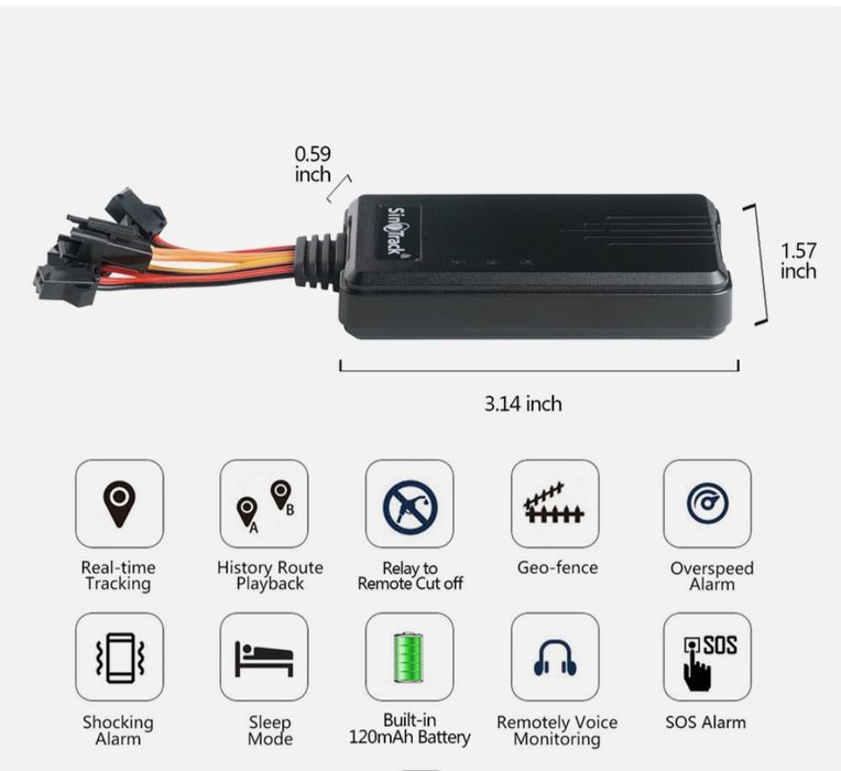 Gps treker + micro + batateya