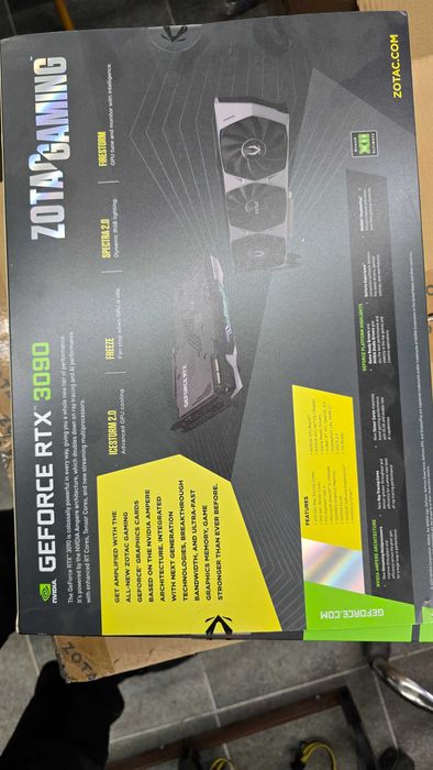 Видео карта ZOTAC RTX 3090 Trinity 24GB