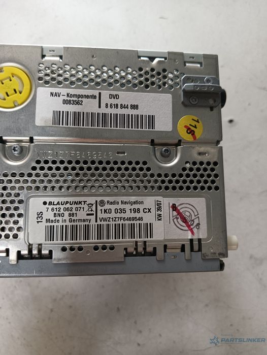 Navigatie Auto Volkswagen Passat 3C2 2005 - 2010 1K0035198Cx