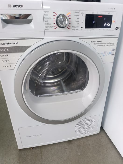 Сушилня Bosch 8 Serie Wi Fi 8кг Термопомпа