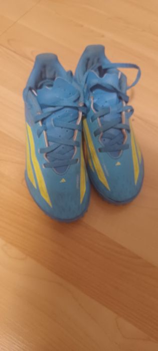 Ghete fotbal copii Adidas F50 mar 33