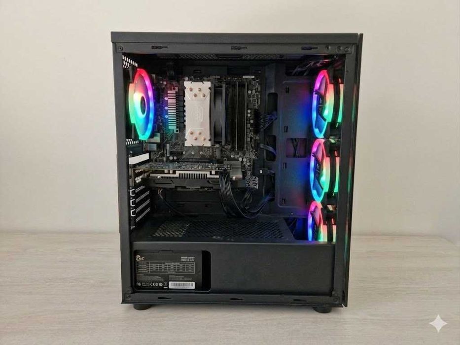 Игровая сборка Intel Core i3-12100F / RX 580 8GB / 16GB DDR4