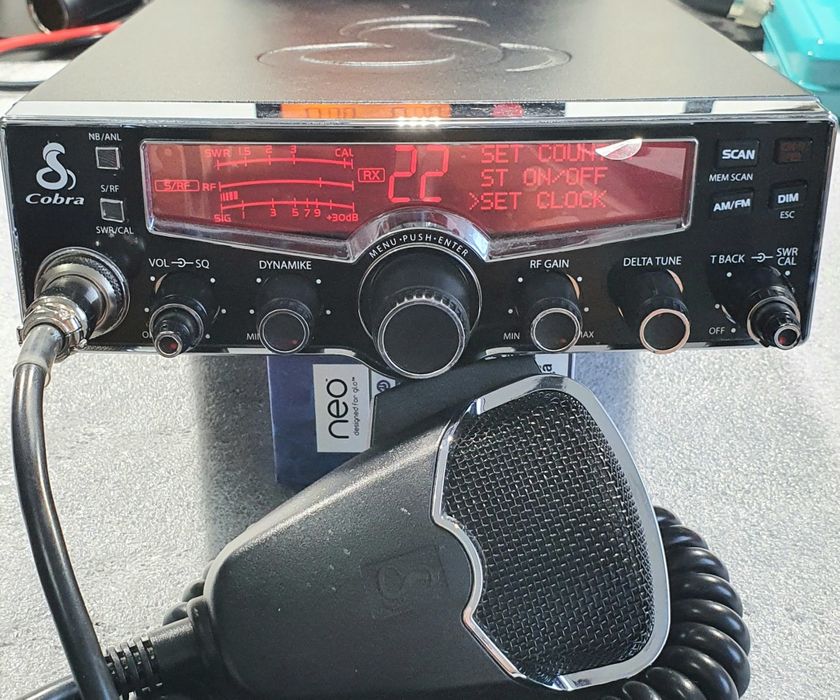 Statie radio CB - COBRA 29LX (18W+Ecou)*optimizata full, produs Nou