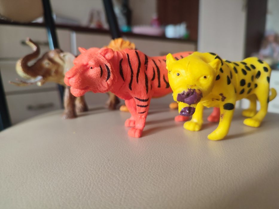 Игрушки зверята 5 шт