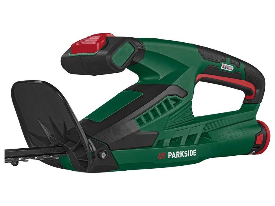 Комлект Нов Акумулаторен храсторез Parkside с батерия и зарядно 12V 2A