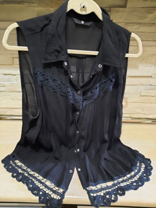 Bluze/Bolero nr.50/54 cu broderie, voal, paiete