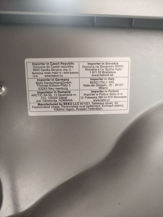 Beko Avtomat Ideal xolatda