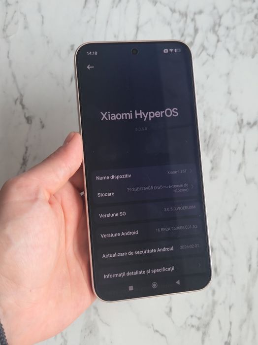 Vand/schimb Xiaomi 15T 5G 256gb