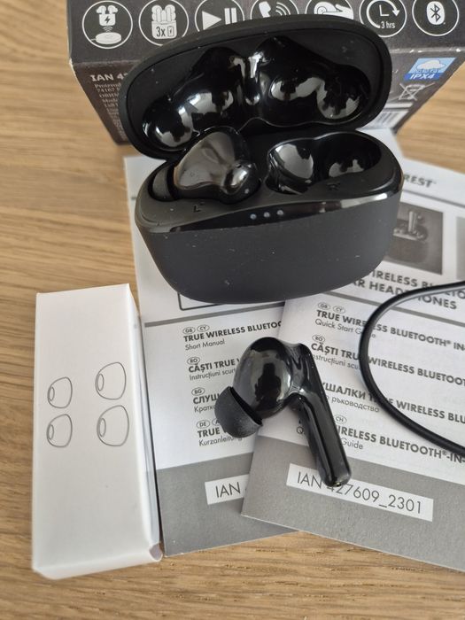 Casti wireless bluetooth Silver Crest