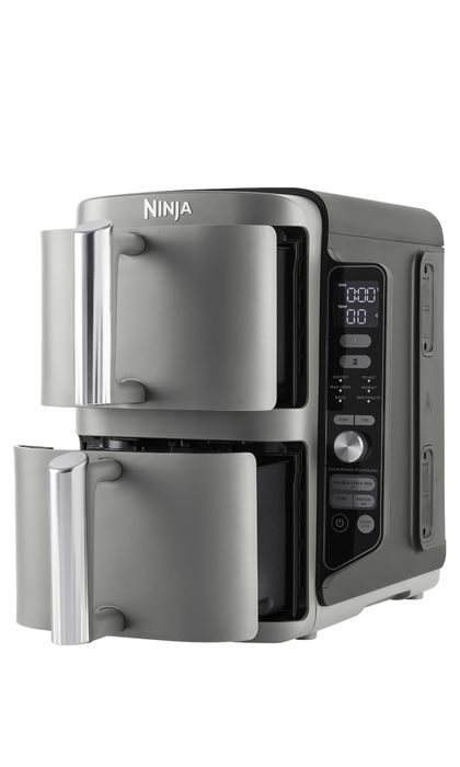 Friteuza Airfryer vertical Ninja Double Stack XL SL400EU, 9.5L, NOUĂ
