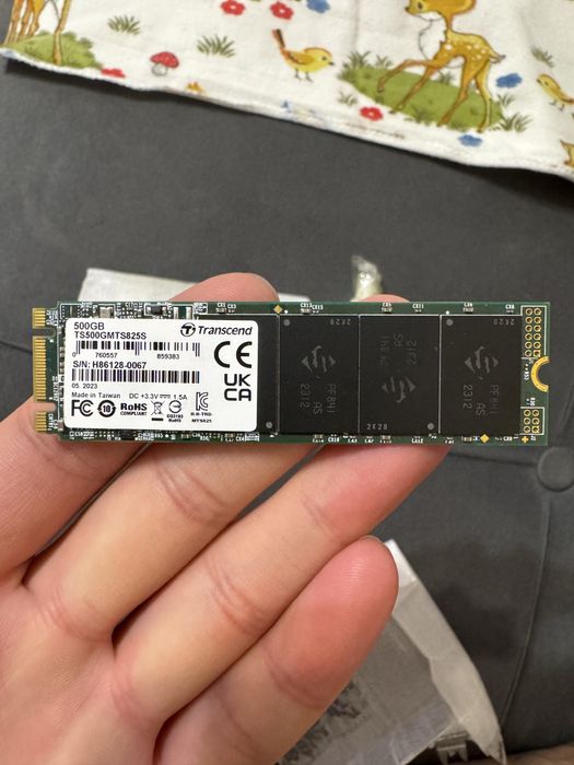 SSD Transcend TS500GMTS825S M2 500 ГБ