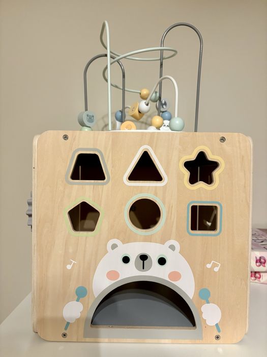 Jucarie Cub mare Montessori din lemn