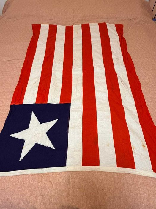 Drapel original vechi al Republicii Liberia
