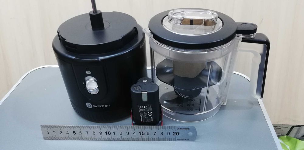 Mixer si blender/chopper la 12V, camping