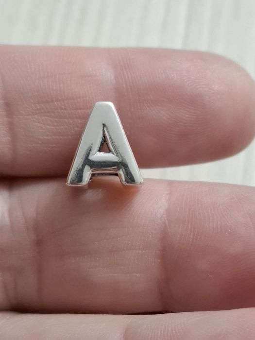 Pandantiv argint nou litera A