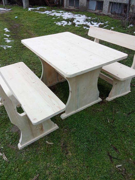 Комплект маса и пейки 120см/80