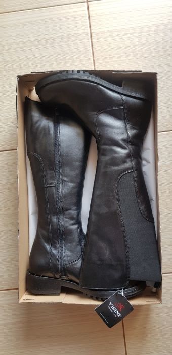 Дамски топли ботуши Visini Plovdiv от естествена кожа