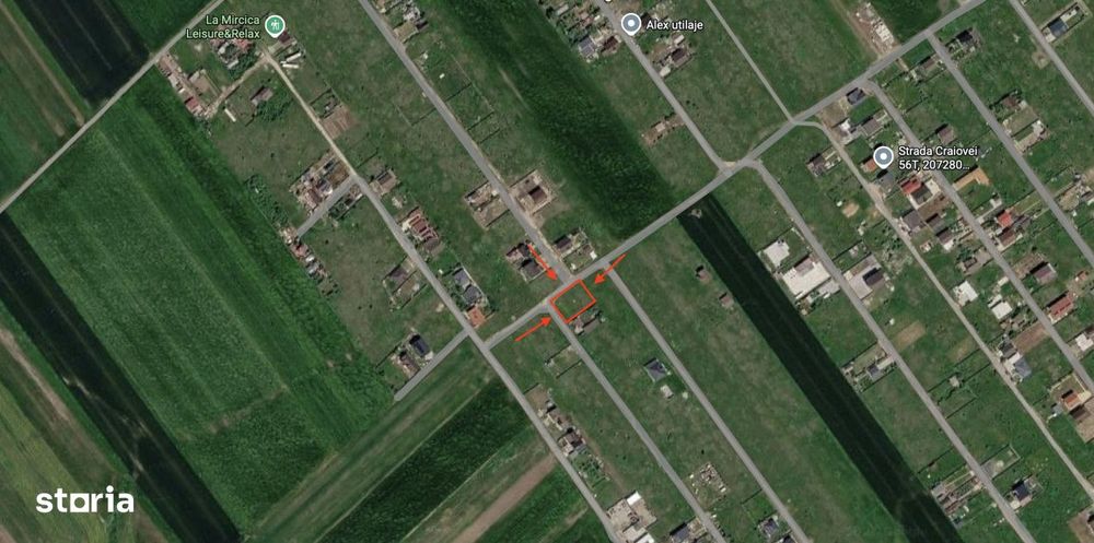 Teren intravilan 745 mp in Ghercesti, Dolj