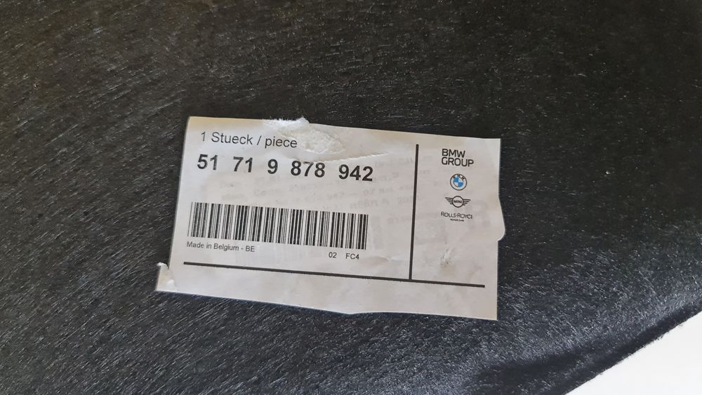 Aparatoare carenaj NOU roata dreapta spate Mini Cooper F56 9878942