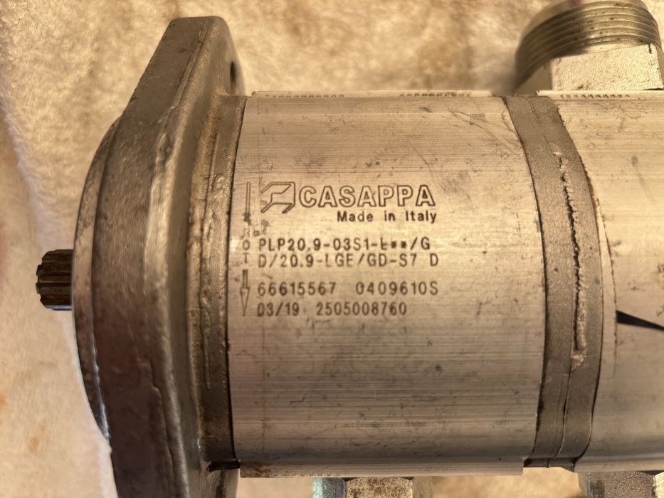 Pompa hidraulica dubla Casapa