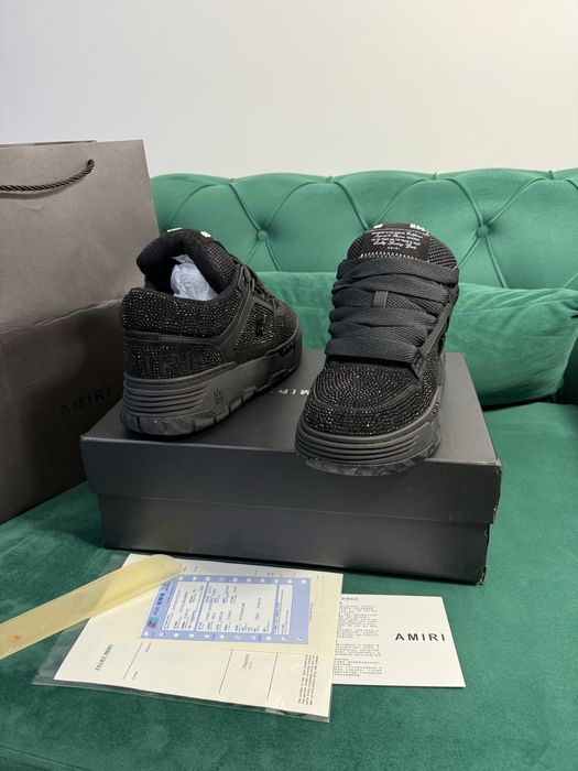 Adidasi Amiri MA-1 piele naturala Full Box colectie noua Premium