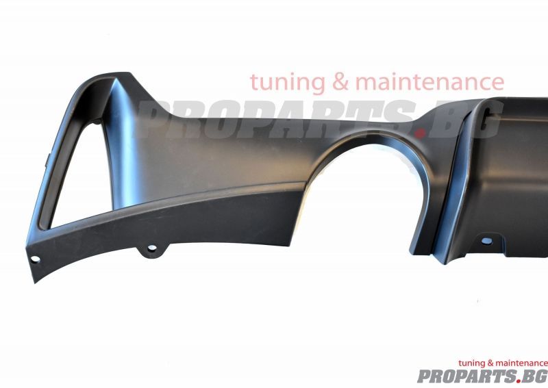 M perfromance дифузер с двоен изход за BMW f32 f33 f36 13-