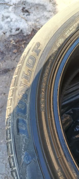 Шины dunlop  r18