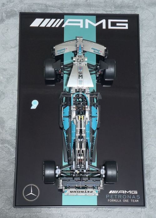 Лего картина Формула-1, Рамка Lego Формула 1