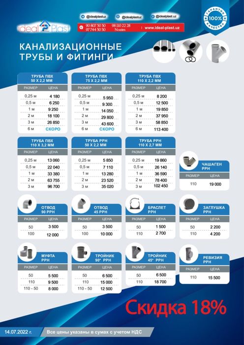 Ideal plast truba fiting
