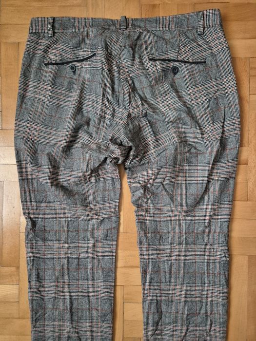 Pantaloni premium David Naman, Lână & Bumbac, Bărbați - 48